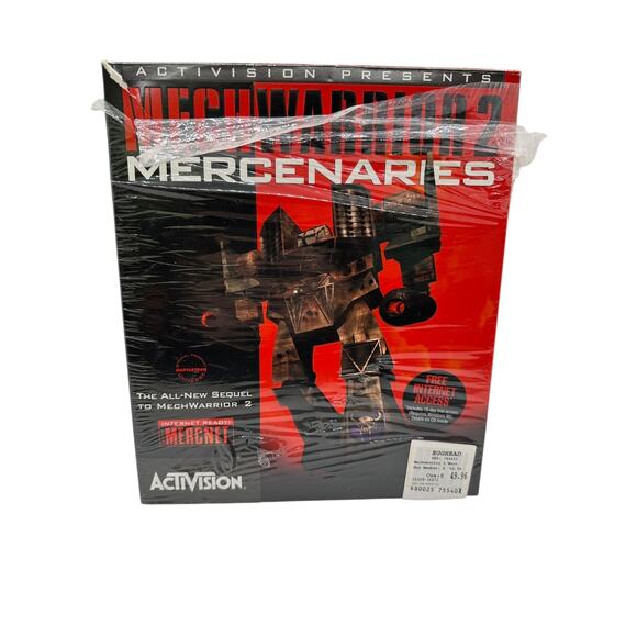 Video Games & Consoles | Mechwarrior 2 Mercenaries Pc 1996 Big Box ...